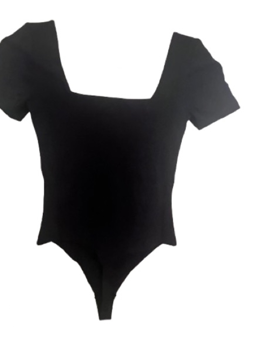 NWT Aritzia Babaton Contour Squareneck Bodysuit in Classic Black Size XS - Picture 6 of 9